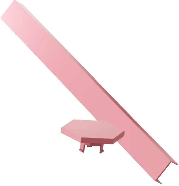 Nanoleaf Lines Skin Pink Matte 9pcs