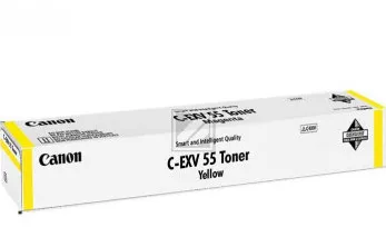 Toner imprimanta Canon Toner original Canon C-EXV55Y, galben, capacitate 18000 pagini