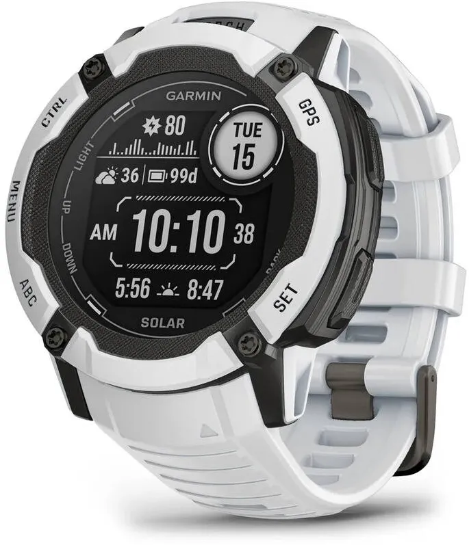 Smartwatch Garmin Instinct 2X Solar, Whitestone