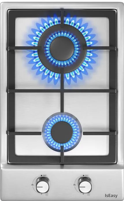 Plita IsEasy Gas stove  Two-zones MGBS-312A (Stainless steel)
