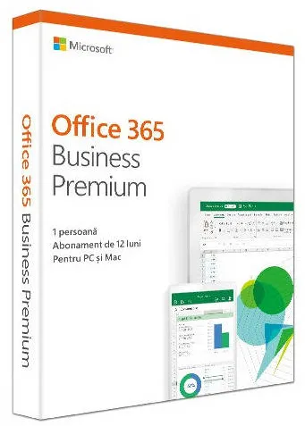Microsoft Aplicatie 365 Business Standard, All languages, Subscriptie 1 An, 1 Utilizator, Electronic, ESD