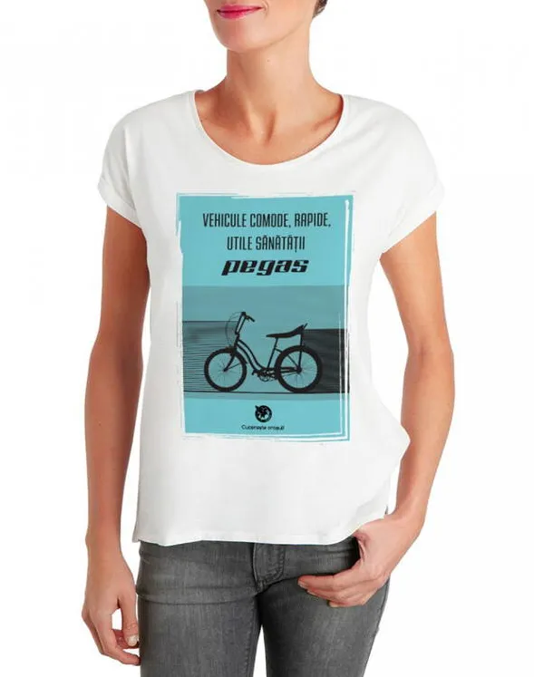 Pegas Tricou Pegas Femei Vehicule L Verde