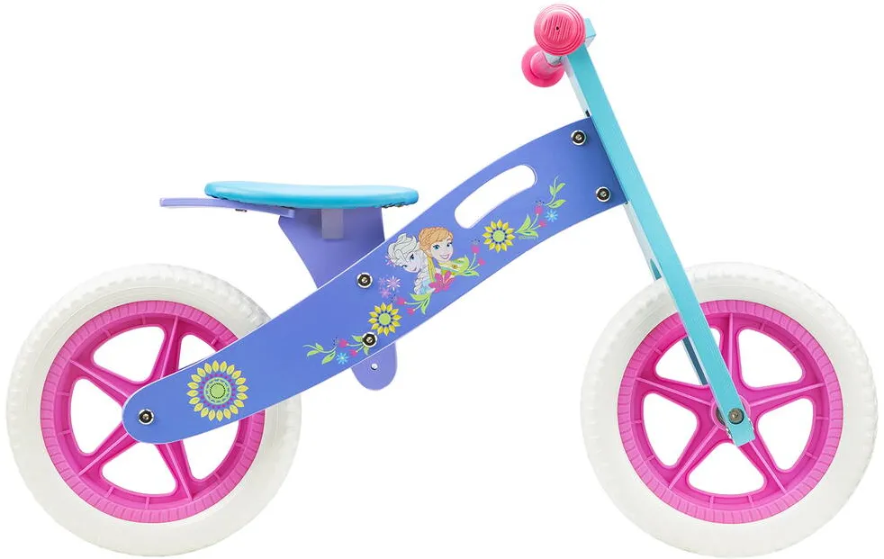 Pegas WOODEN BALANCE BIKE SEVEN FROZEN MOV BLU