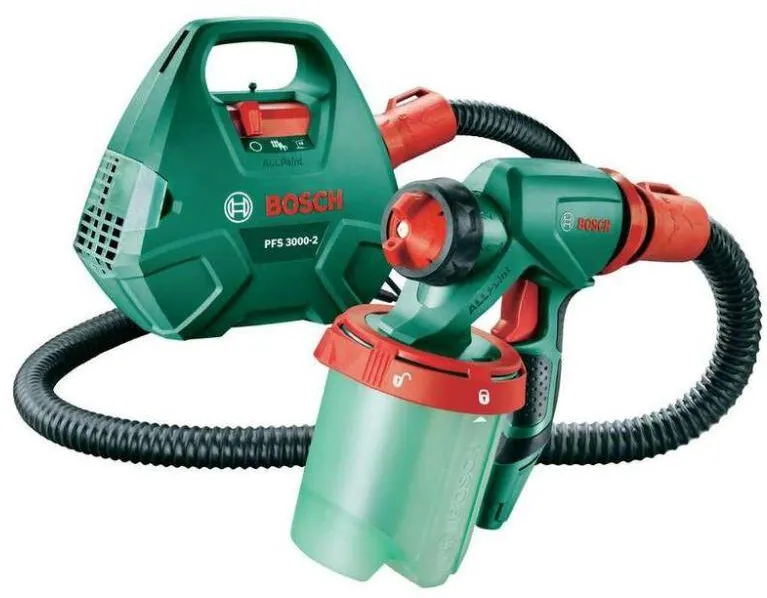 BOSCH Pistol de vopsit PFS 3000-2, 650 W, 1000 ml capacitate rezervor, 300 ml/min capacitate pompare, sistem SDS