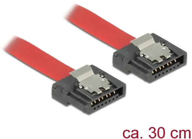DELOCK 83834, FLEXI - SATA cable - 30 cm