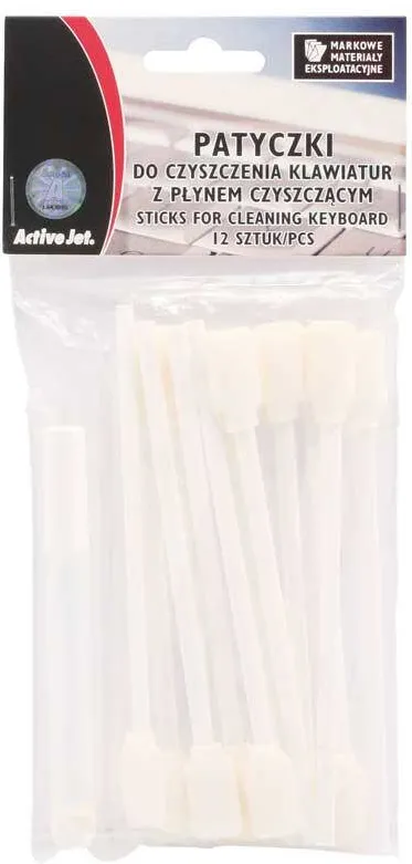 Solutie de curatare ACTIVEJET AOC-303 sticks for cleaning keyboards (12 pcs) with liquid