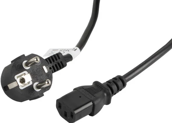 LANBERG CA-C13C-11CC-0050-BK Cablu Alimentare Black 5 m C13 coupler CEE7/7