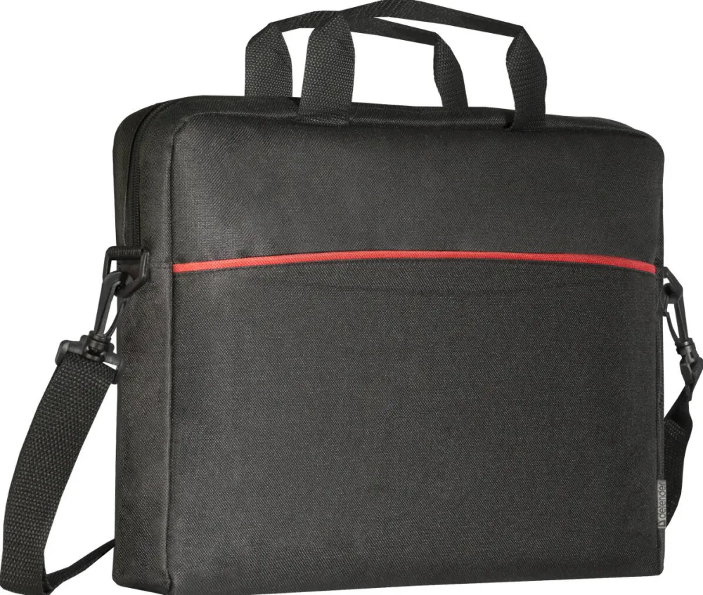 Defender Lite notebook case 39.6 cm (15.6") Briefcase Black