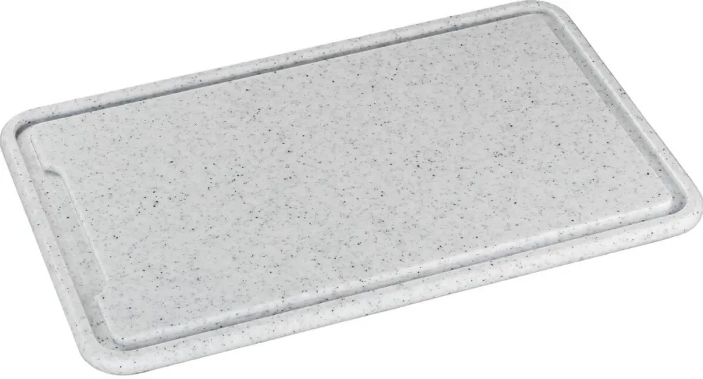 Zassenhaus Carving Board Plastic Light Grey 42x27x1,5cm