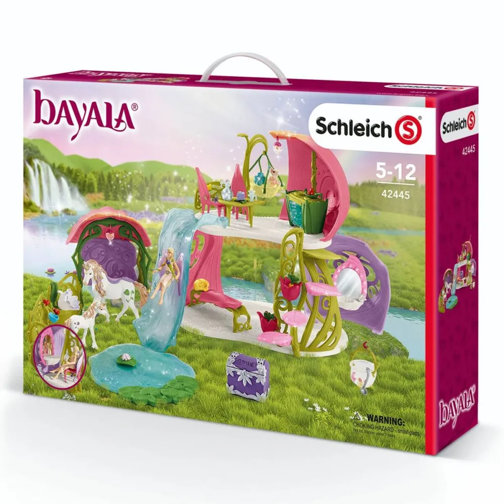 Schleich Jucarie bayala 42445 Glittering Flower House w. Acces