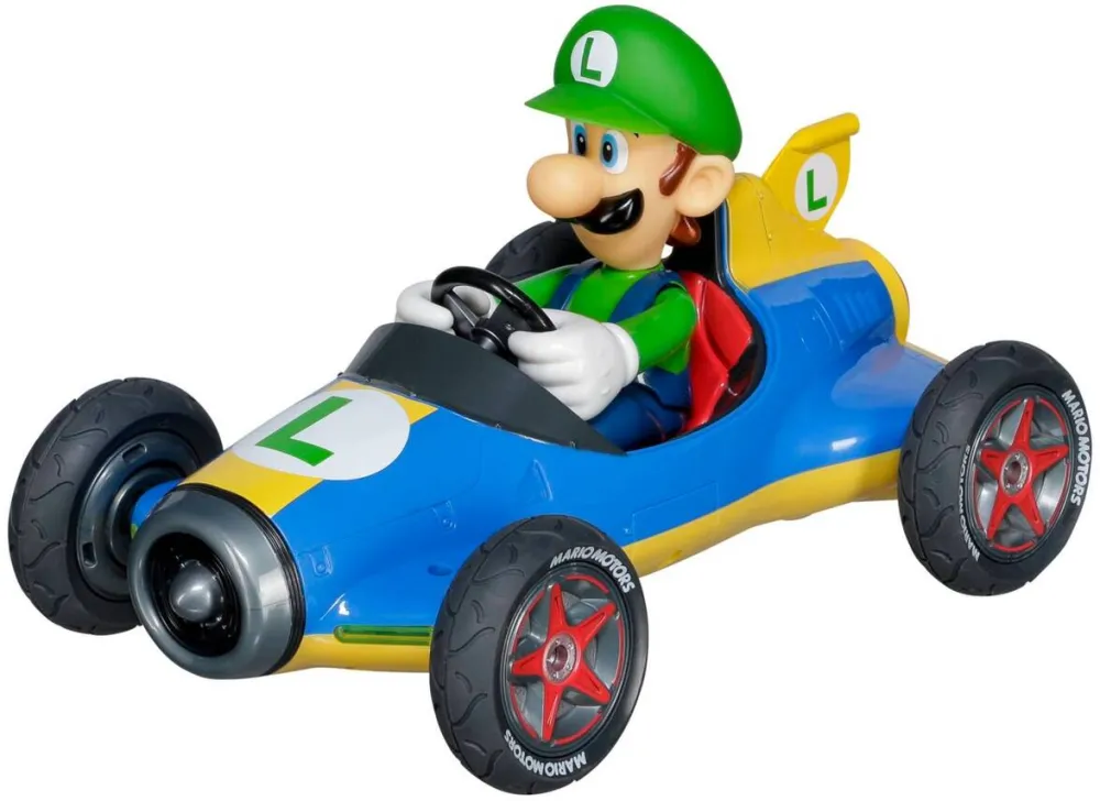 Masina Carrera Jucarie RC 2,4 Ghz 370181067 Nintendo Mario Kart Mach 8, Luigi