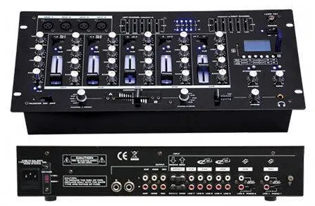 BST Mixer cu Bluettoh 6 canale 14 intrari