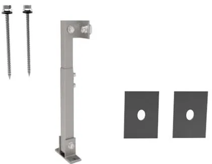 V-TAC Picior spate reglabil 420MM/415MM/10-15GR pentru panou Fotovoltaic