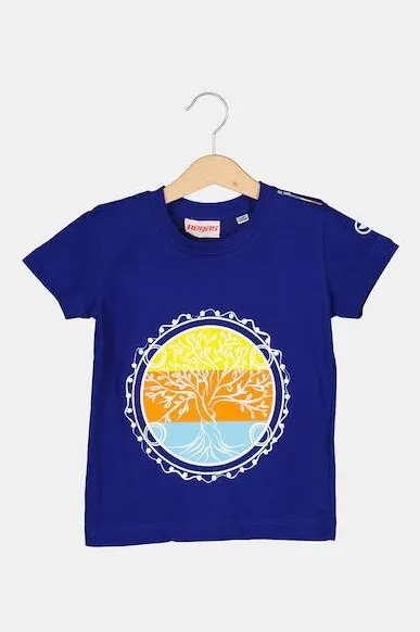 Pegas TRICOU  ROATA FAMILIE COPII   ROYAL BLUE