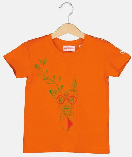 Pegas TRICOU  CERB FAMILIE COPII ORANGE-8