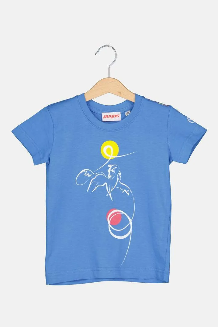 Pegas TRICOU CASUAL C CAL PEGAS AZURE-8