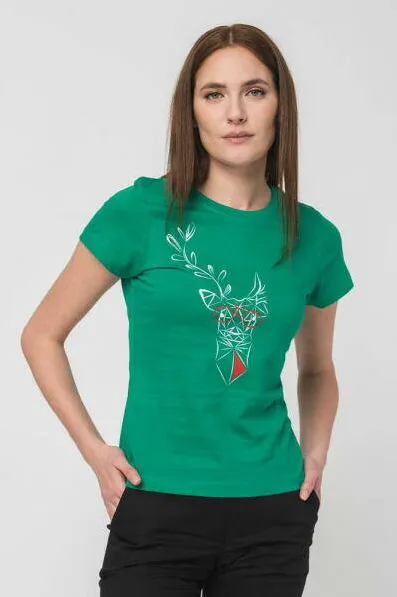 Pegas TRICOU  CERB FAMILIE FEMEI   K GREEN-M
