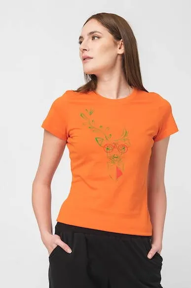 Pegas TRICOU  CERB FAMILIE FEMEI ORANGE-S