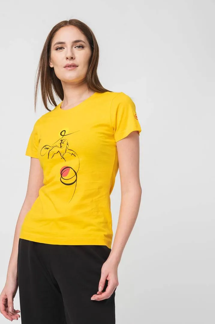 Pegas TRICOU CASUAL F CAL PEGAS YELLOW-XL