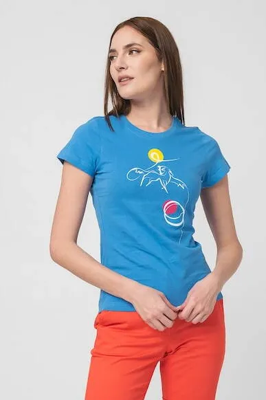 Pegas TRICOU CASUAL F CAL PEGAS AZURE-XL