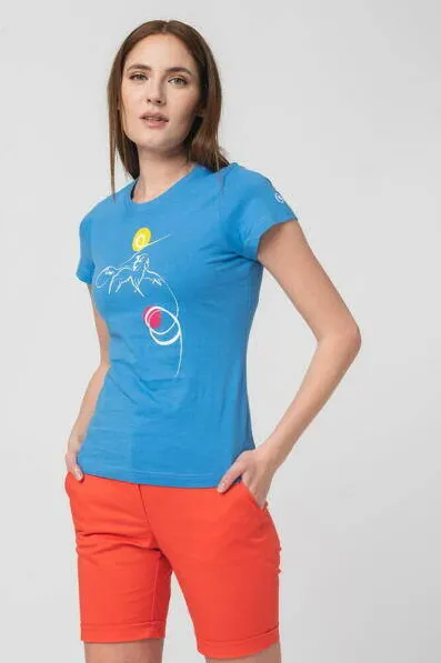 Pegas TRICOU CASUAL F CAL PEGAS AZURE-L