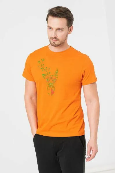 Pegas TRICOU  CERB FAMILIE BARBATI ORANGE-XXL
