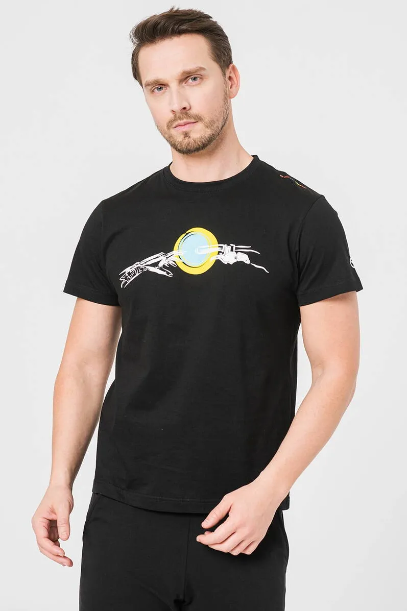Pegas TRICOU CASUAL MANA BICICLETA BARBATI BLA