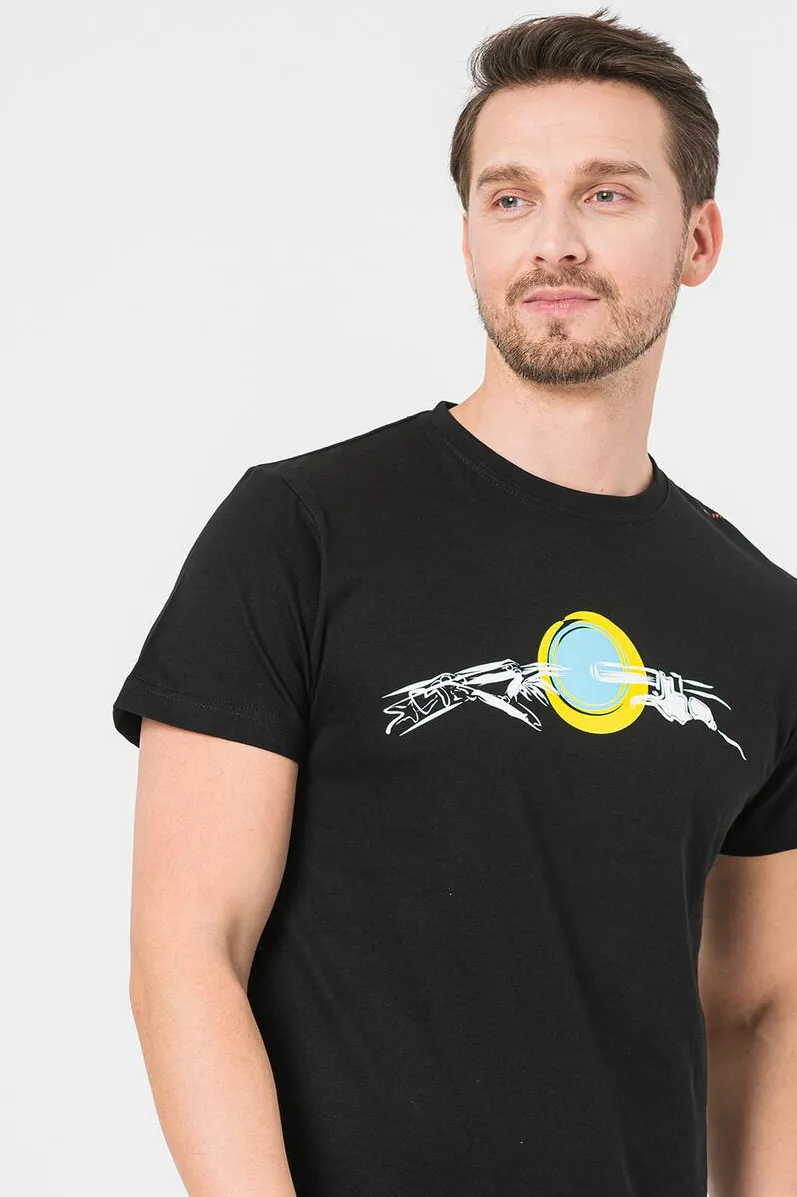Pegas TRICOU CASUAL MANA BICICLETA BARBATI BLA