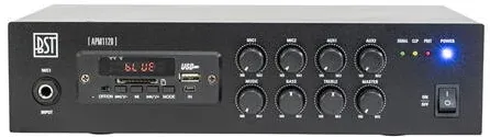 BST Mixer pa Amplificat 100V 120W cu USB/bluetooth/SD/fm