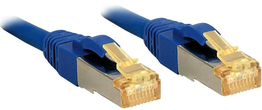 Lindy Cat6A S/FTP LSOH Cat7 Albastru 7.50m