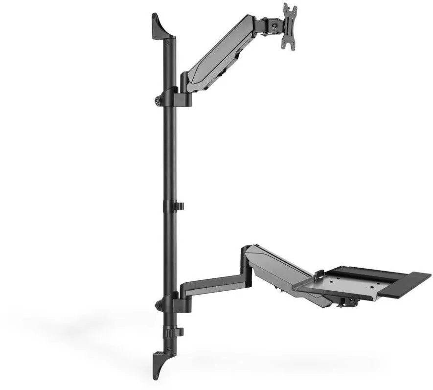 Suport TV / Monitor Assmann Stand de perete/statie de lucru single Max8KG