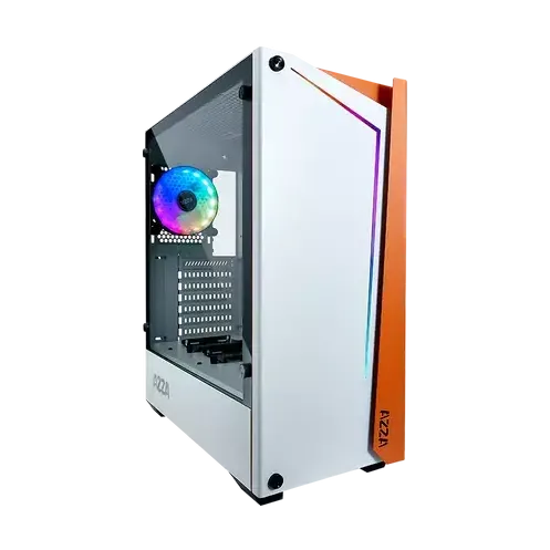 Carcasa PC AZZA Apollo 430W DF2 Midi ATX Alb