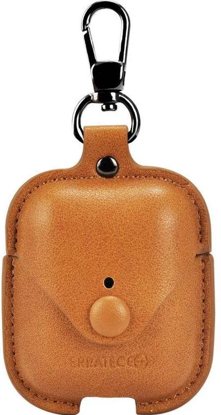 Casti Terratec Husa AirPods AirBox shape fixed Light Brown