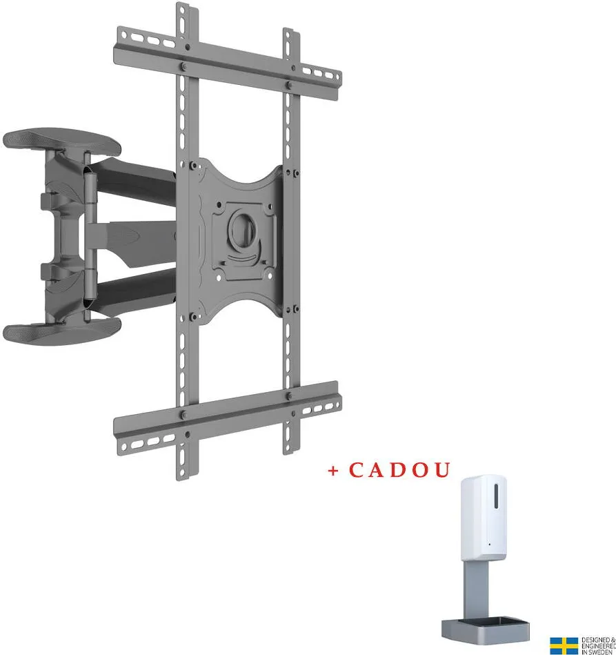 Suport TV / Monitor Multibrackets perete Dual Arm MB-2314, diagonala 40"-70", max. 30kg, rotire-inclinare-flexare