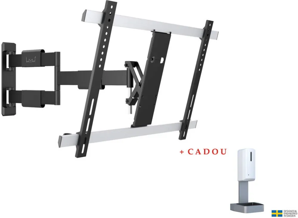 Suport TV / Monitor Multibrackets perete MB-0143, diagonala 37"-65", max. 30kg, rotire-inclinare-flexare