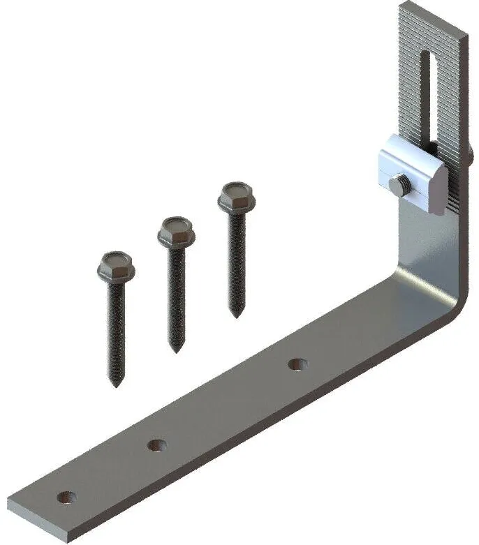Kinsend Set de carlige pentru acoperis cu Tigla plata