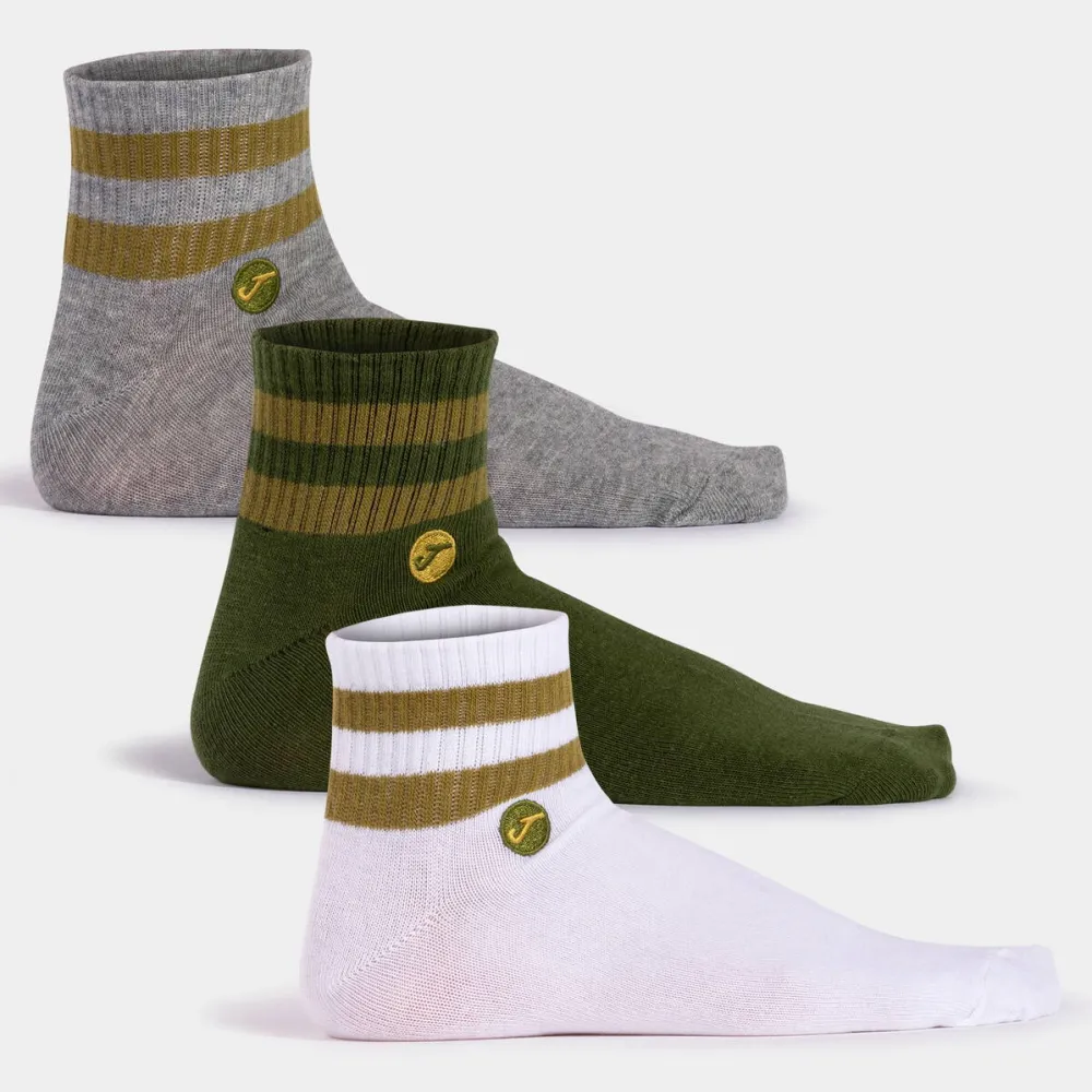 Joma Set 3 Perechi Sosete Stripe