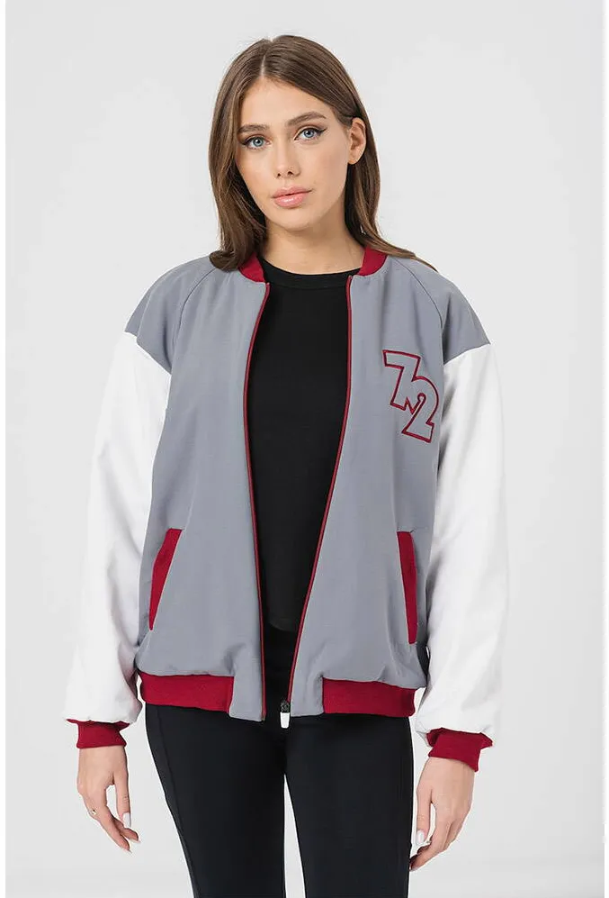 Pegas Jacheta bomber Gri Grena XS