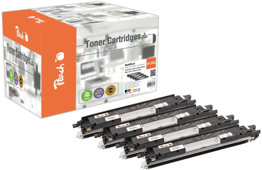Toner Compatibil Peach HP Nr.130A MultiPack REM, KOM