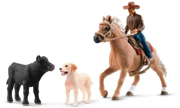 Figurina Schleich Wild West Cowboy Adventures set