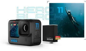 Bundle Camera Action GoPro Camera video actiune HERO11 Black Mini + Accessories Bundle