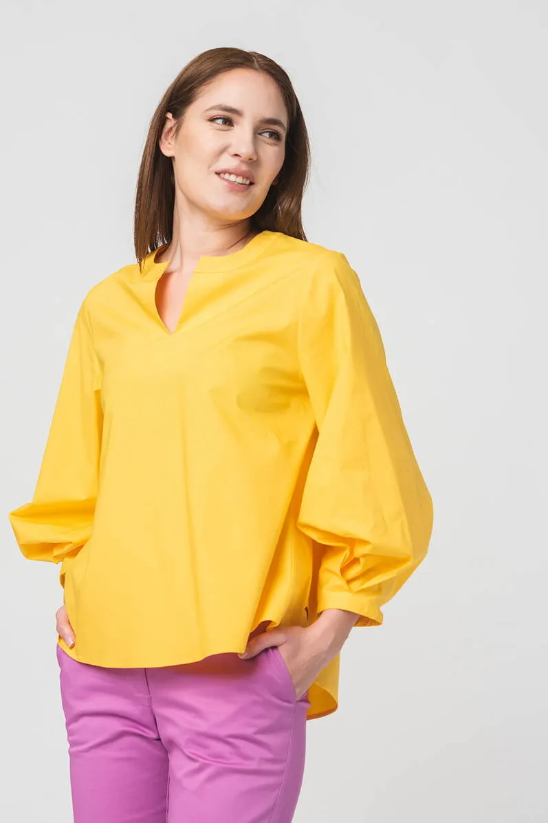 Pegas Camasa Casual Femei Yellow M