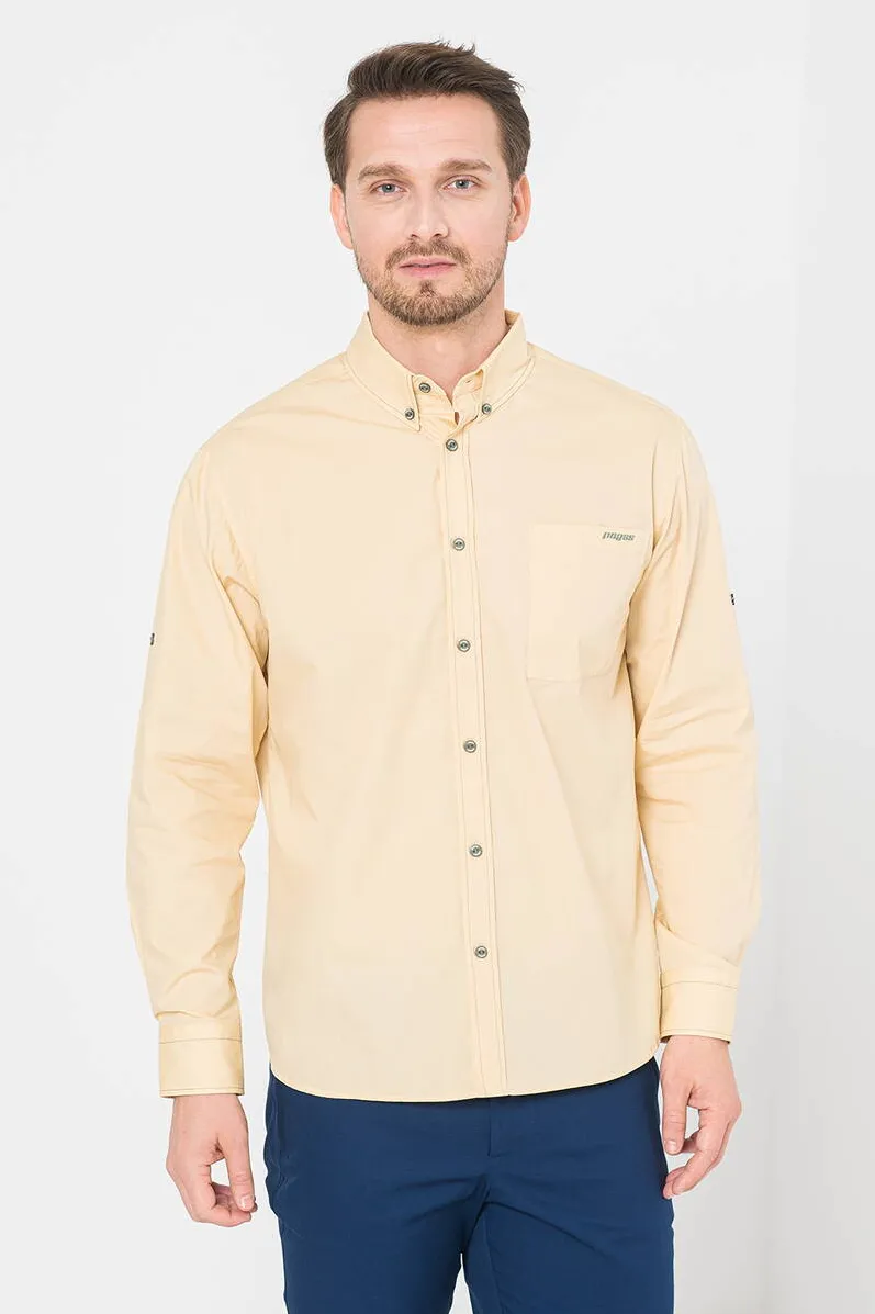 Pegas Camasa Casual Barbati Beige L