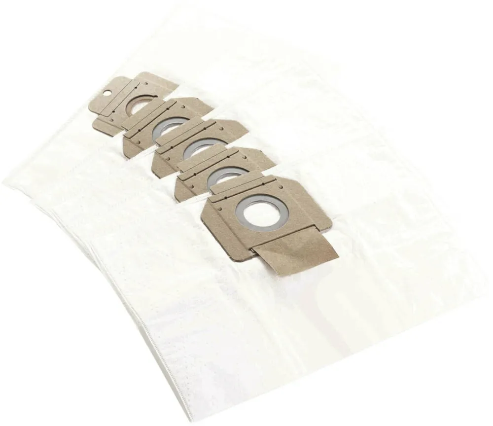 Accesoriu Aspirator Makita W107418353, Sac filtru clasa de praf M, 5 buc.