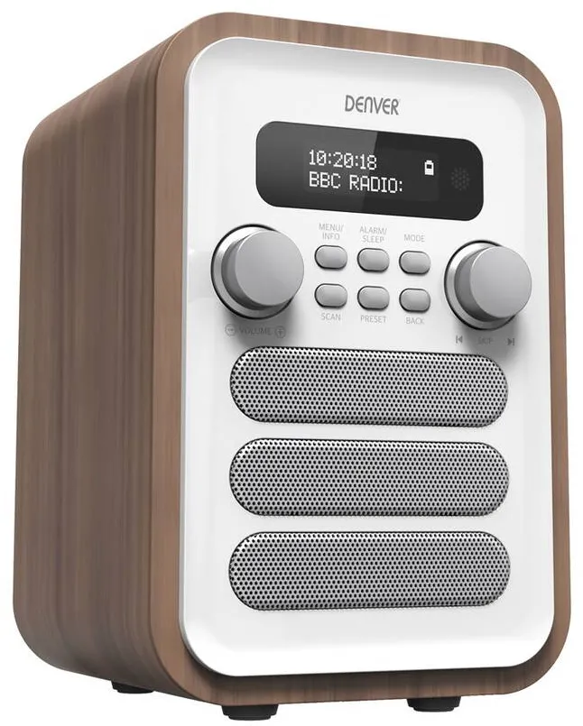 Radio DENVER DAB-48 Weiß