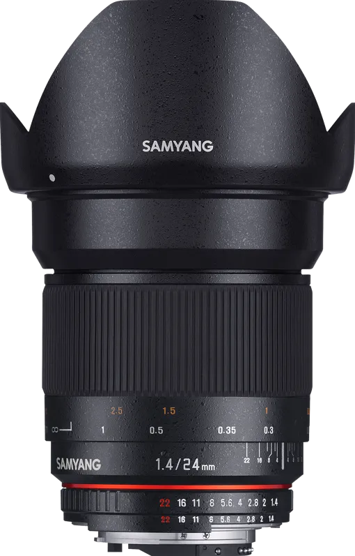 Obiectiv Samyang 24mm f/1.4 ED AS IF UMC Nikon F (AE)