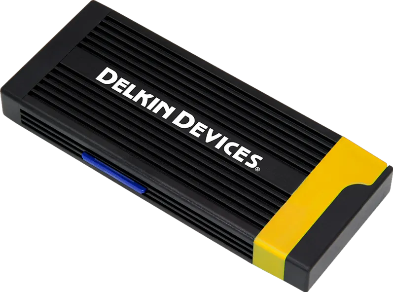 Card Reader DELKIN CFexpress Type A SD (Type C to C Type C to A Cables)
