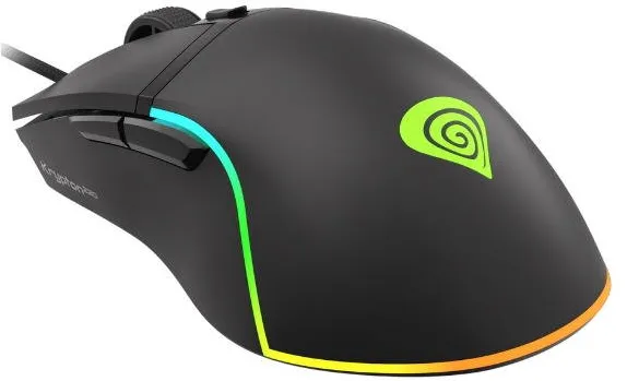 Mouse Genesis Gaming Krypton 220 RGB Black