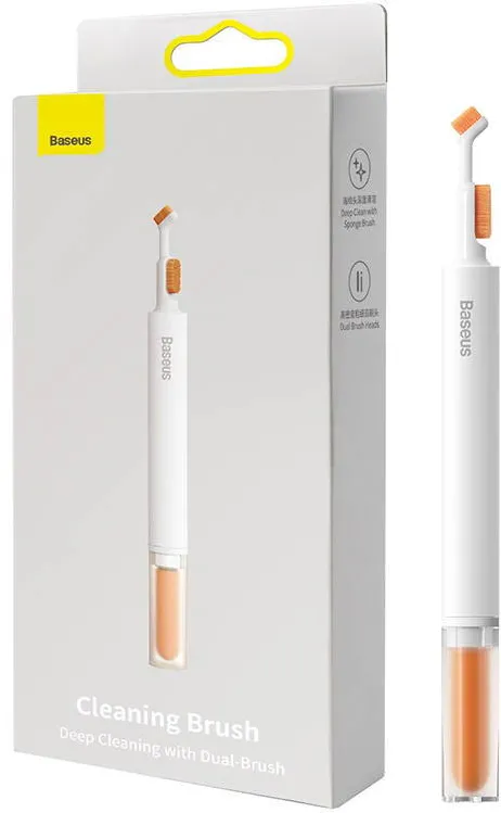 Accesoriu GSM Baseus Perie de curatare (alba)