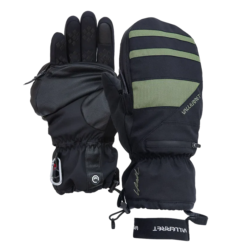 Vallerret Skadi Zipper Mitt LRS: Green, limited edition, S